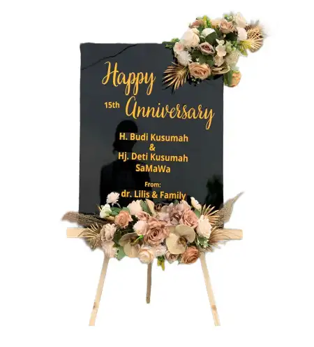 Papan Bunga Akrilik Wanacala